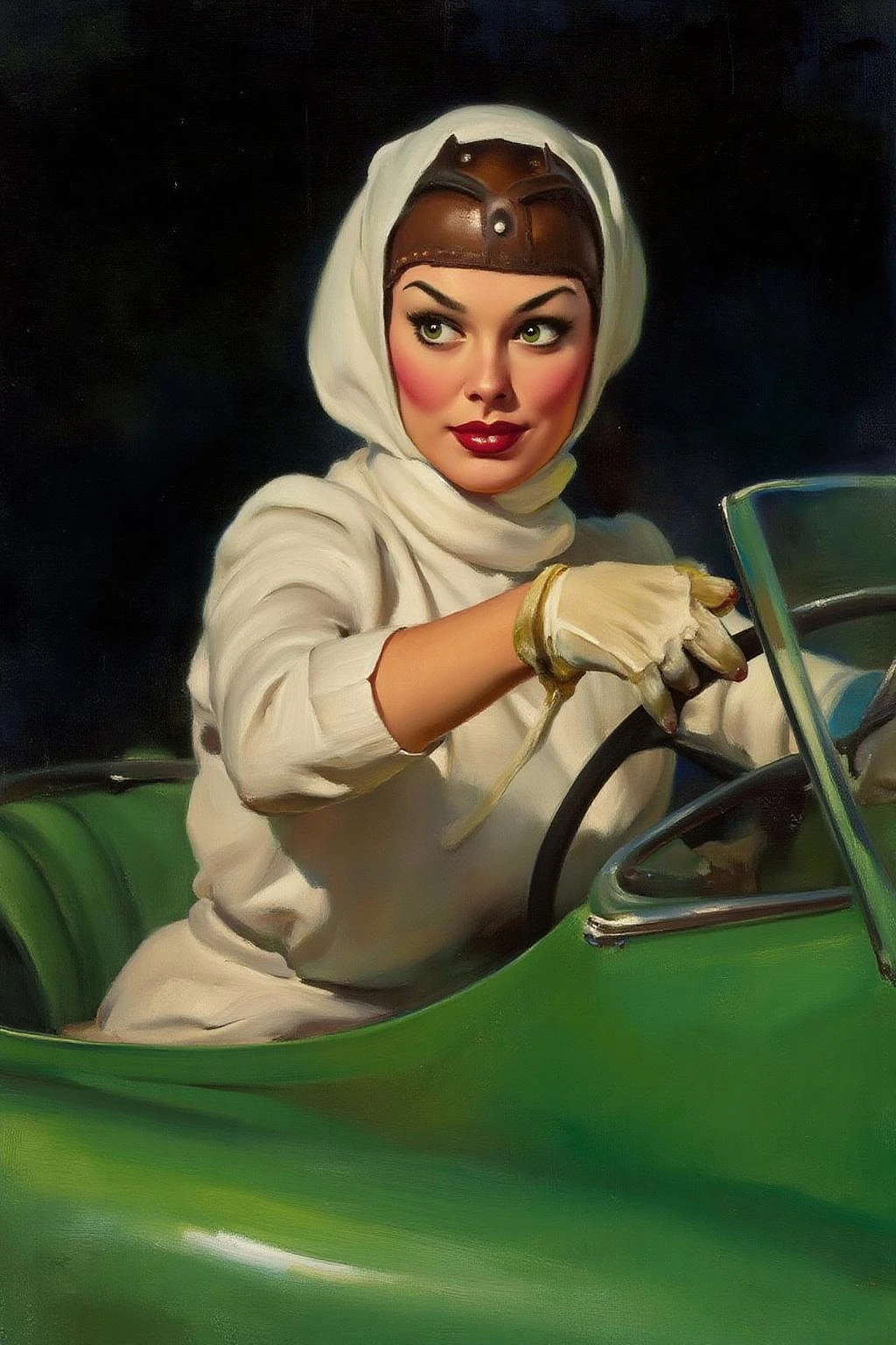 Featured image #5 for Pouting Beauties: Gil Elvgren Pin-Up Illustration Style