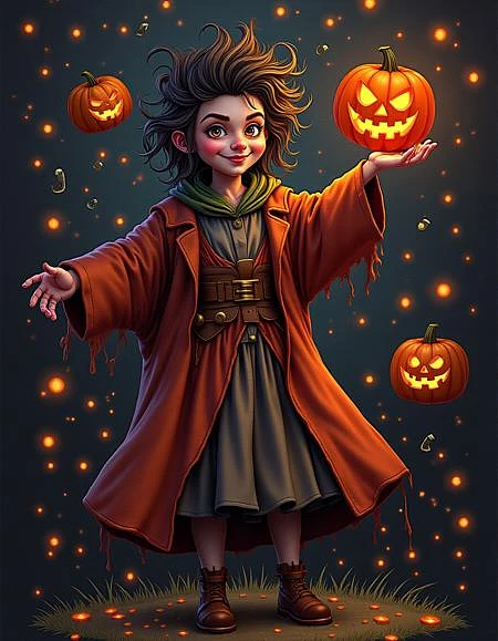 Featured image #2 for Halloween Charcter / F1D