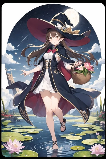 Featured image #5 for Standing Full Body with Background Style LoRA (带背景立绘/背景付き立ち絵)