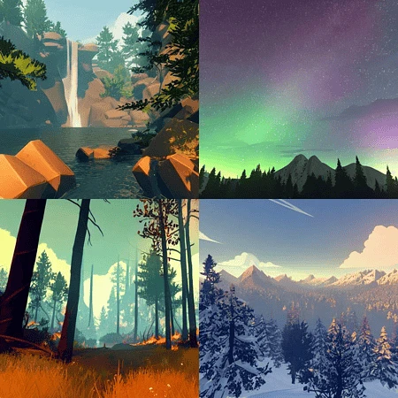 Featured image #2 for Firewatch Diffusion