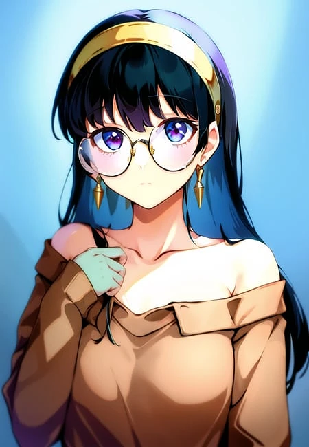 Featured image #3 for [LoRA] Round Glasses
