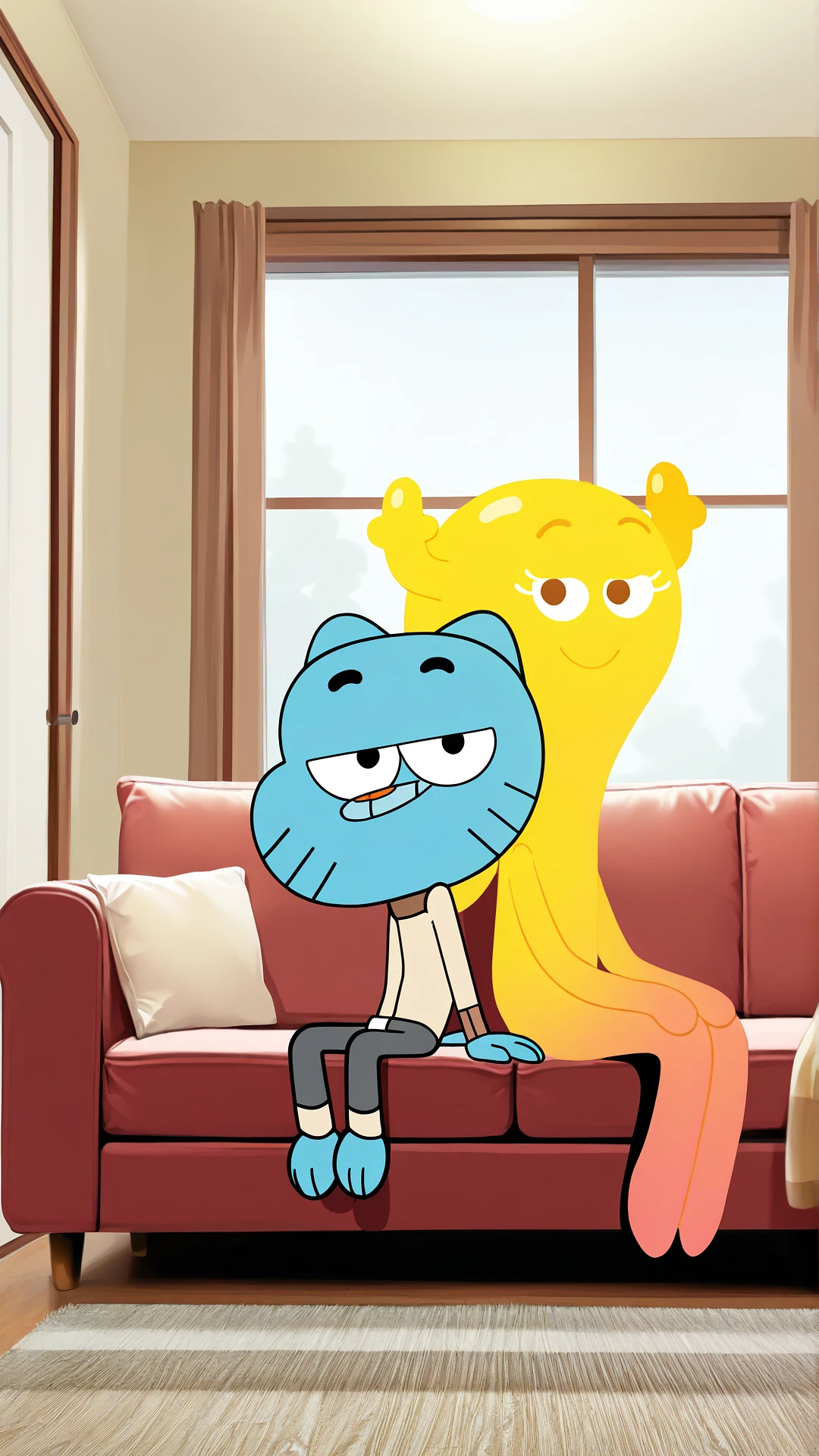 Featured image #1 for Gumball and Penny Together (The Amazing World of Gumball) for Illustrious