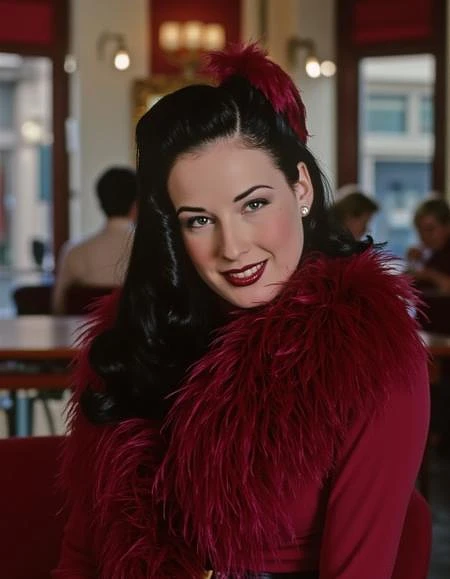 Featured image #1 for Dita Von Teese (Flux) - Burlesque dancer / Model