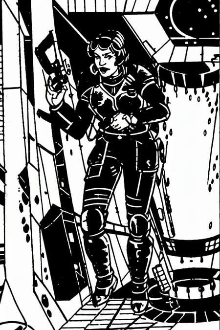 Featured image #5 for The Mechwarrior RPG Art 1990's LORA