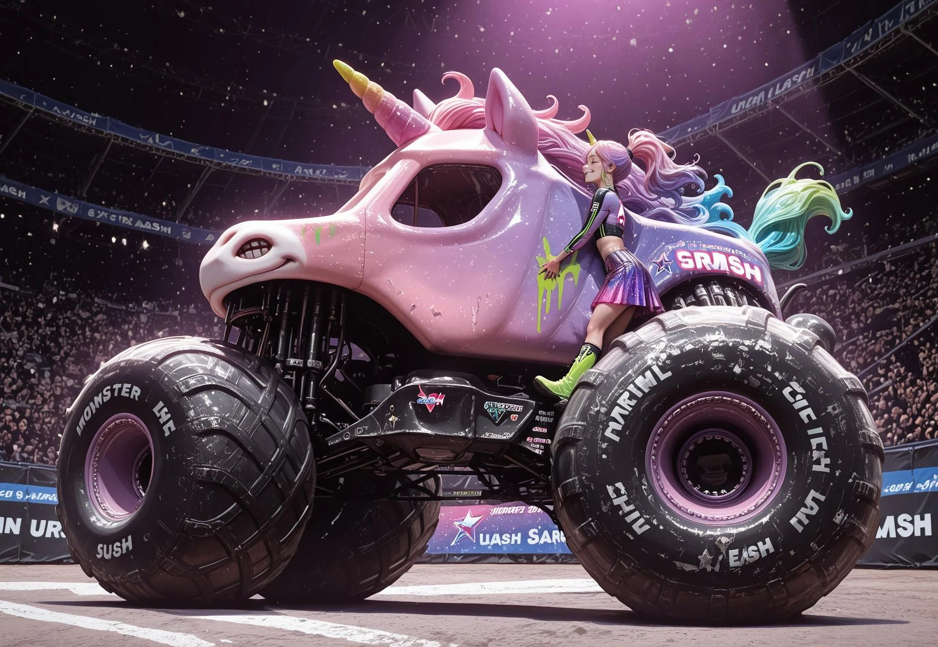 Featured image #3 for Sparkle Smash Monster Truck