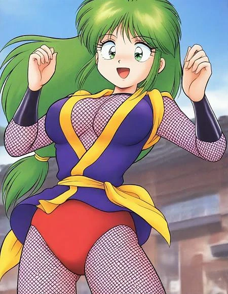 Featured image #2 for ヤエちゃん コミックボンボンVer illustrious/Pony Yaechan (Ganbare Goemon COMIC BonBon Ver)