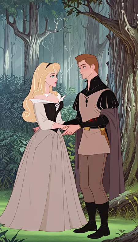 Featured image #1 for Briar Rose Style - Pony XL - 1950's Cel Painting style