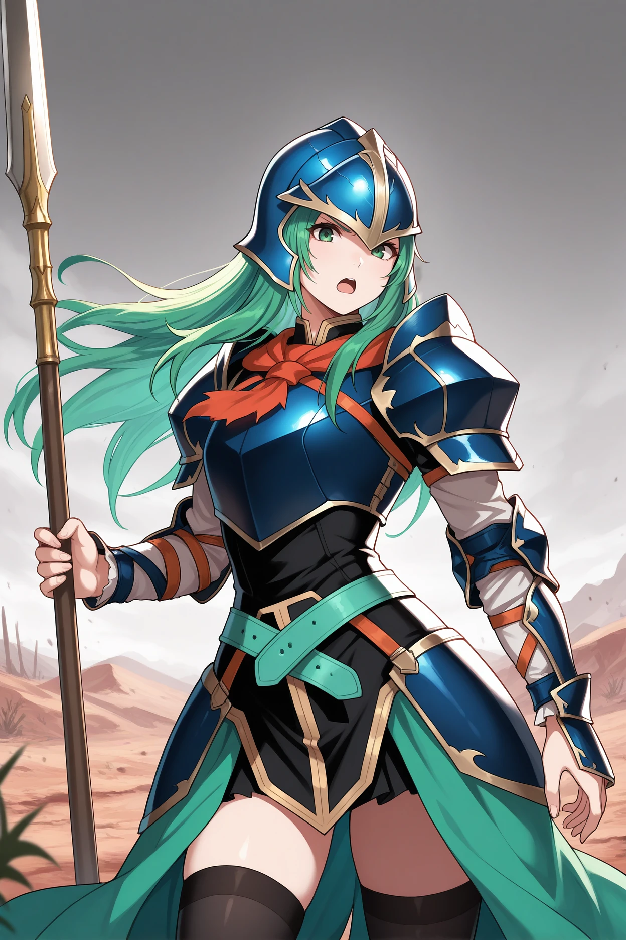 Featured image #2 for Nephenee/ネフェニー (Fire Emblem: Path of Radiance) SDXL LoRA | 4 Outfits [Illustrious]