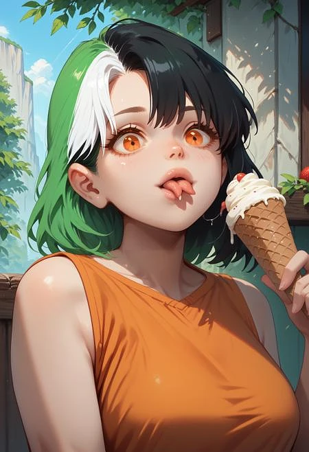 Featured image #5 for Forked Tongue | Concept LoRA XL