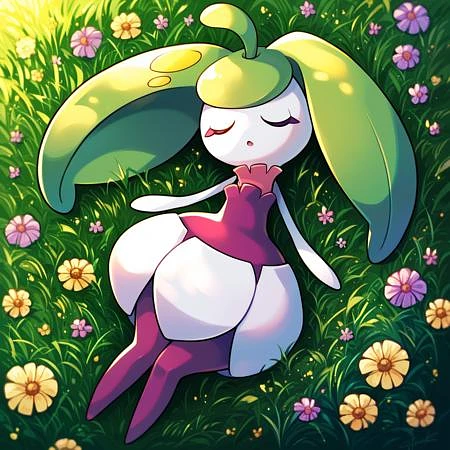 Featured image #4 for Steenee/アママイコ (Pokemon) - Illustrious + Pony/SDXL