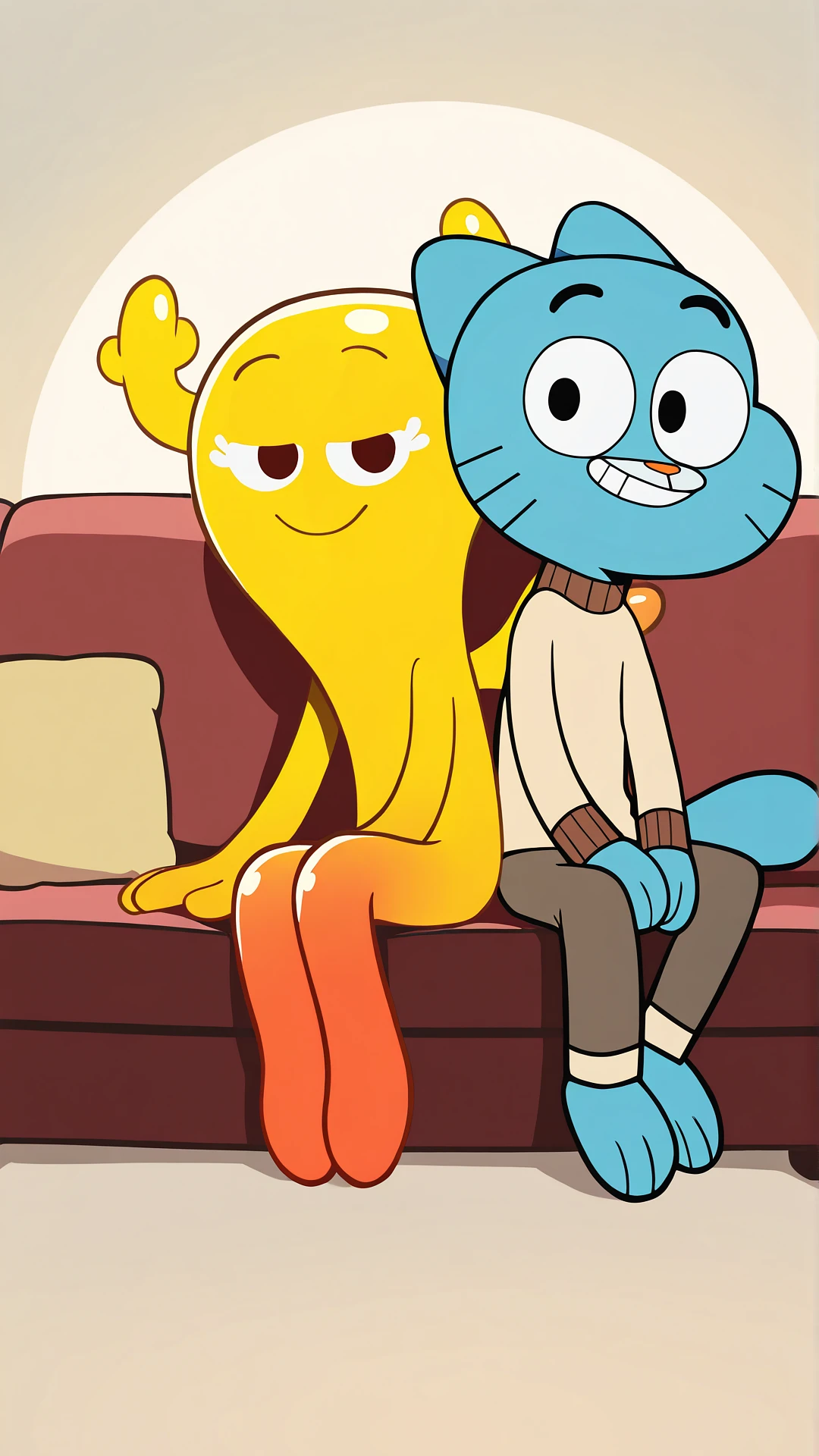 Featured image #2 for Gumball and Penny Together (The Amazing World of Gumball) for Illustrious