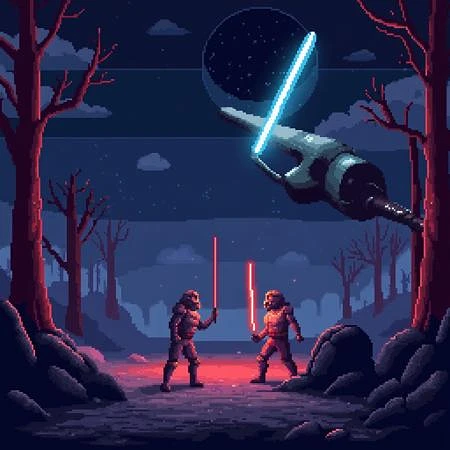 Featured image #3 for Pixel Art Illustrations FLUX
