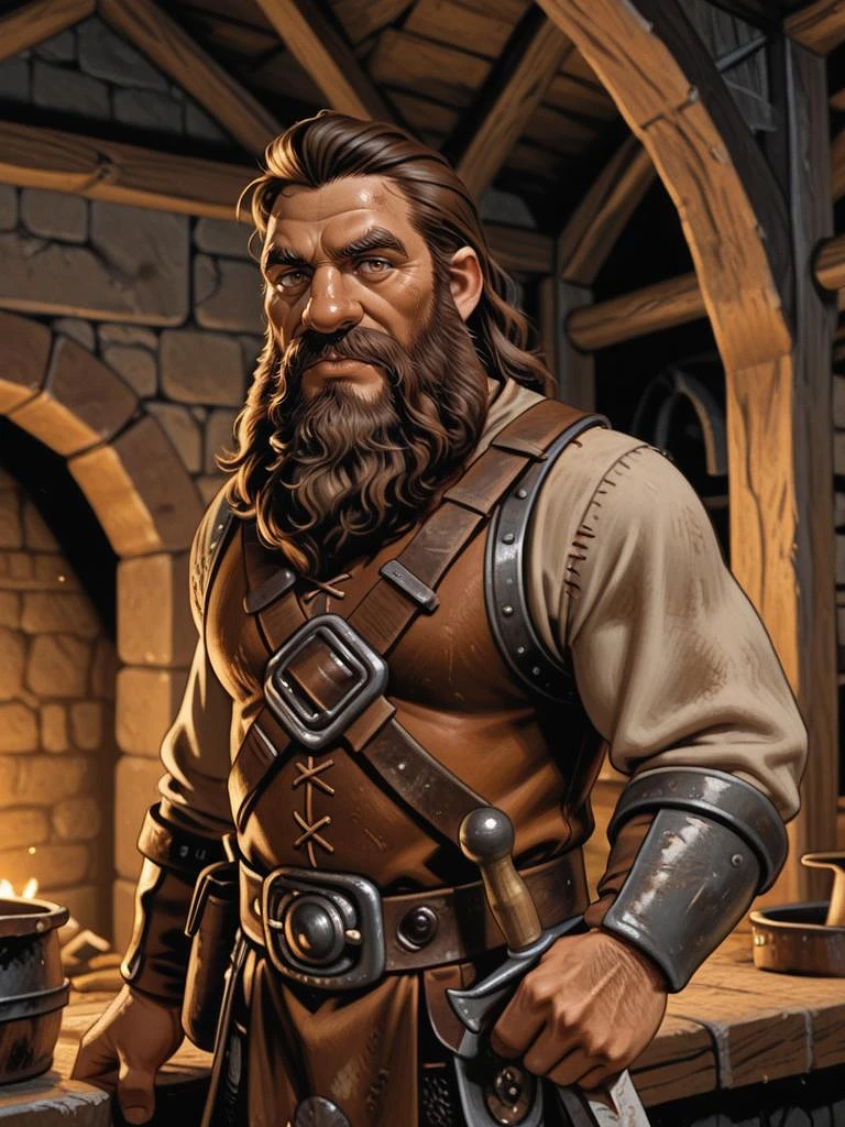 Featured image #2 for Flint Fireforge | Dragonlance