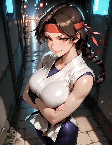 Featured image #4 for Yuri Sakazaki: King of Fighters (illustrious PonyXL)