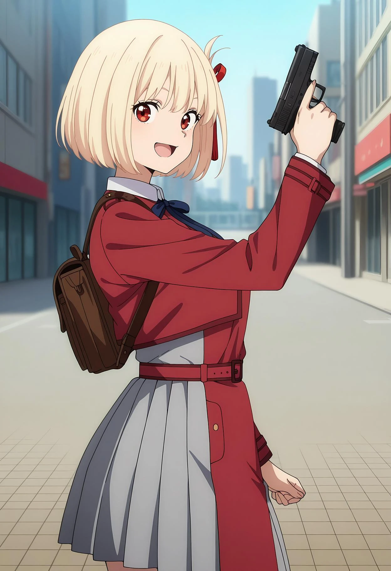 Featured image #1 for Nishikigi Chisato [10 outfits] | Illustrious | Lycoris Recoil
