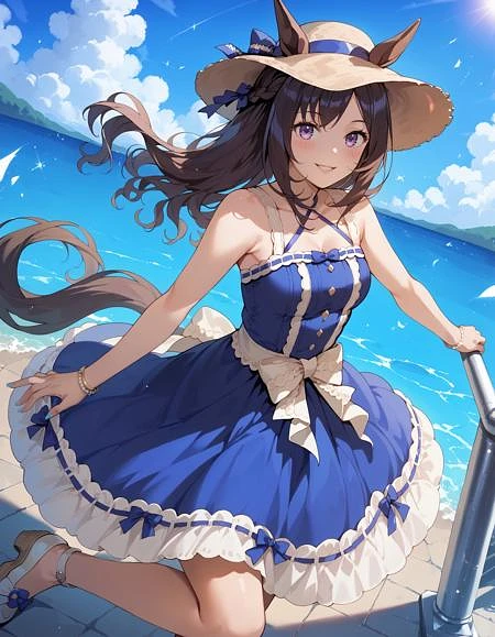 Featured image #1 for Mejiro Dober メジロドーベル (Umamusume/ ウマ娘) 14 outfits Pony