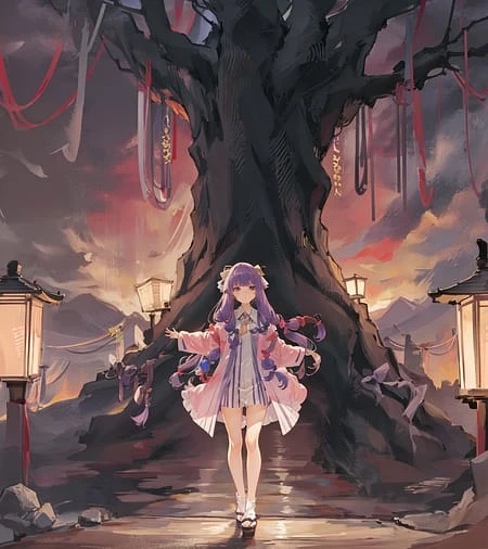 Featured image #4 for 【Background】【Scenery】Saigyou Ayakashi 西行妖