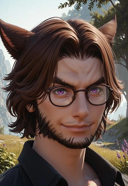 Featured image #5 for Face 2 Male Miqo'te - FFXIV LoRa