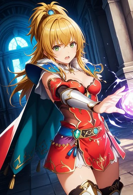 Featured image #1 for final emperor (romancing saga 2) / protagonist / 最終皇帝 (ロマンシングサガ2) / 緋色の女帝