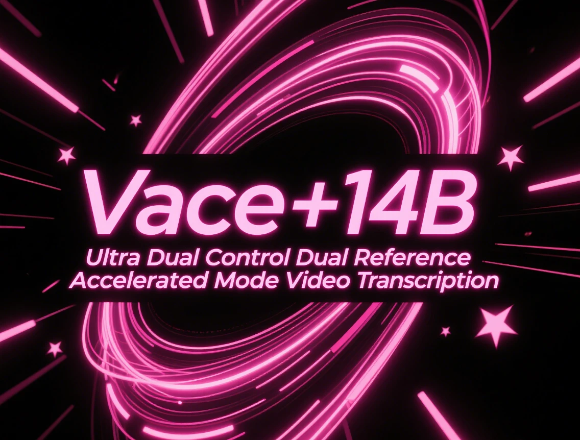 Featured image #1 for Vace+14B Ultra Dual Control Dual Reference Accelerated Mode Video Transcription