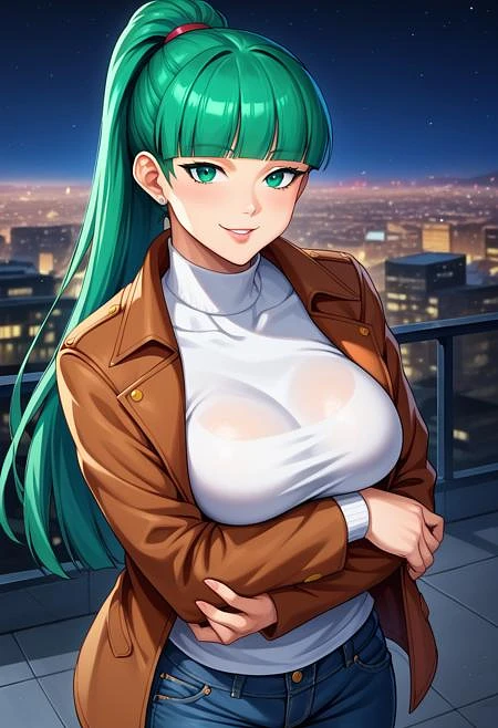Featured image #1 for Morrigan Aensland l PonyXL (3 Outfits)