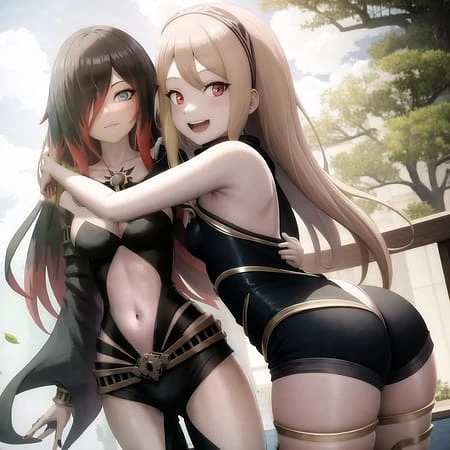Featured image #1 for Kat & Raven - Gravity Rush (Kitten & Crow - Gravity Daze)