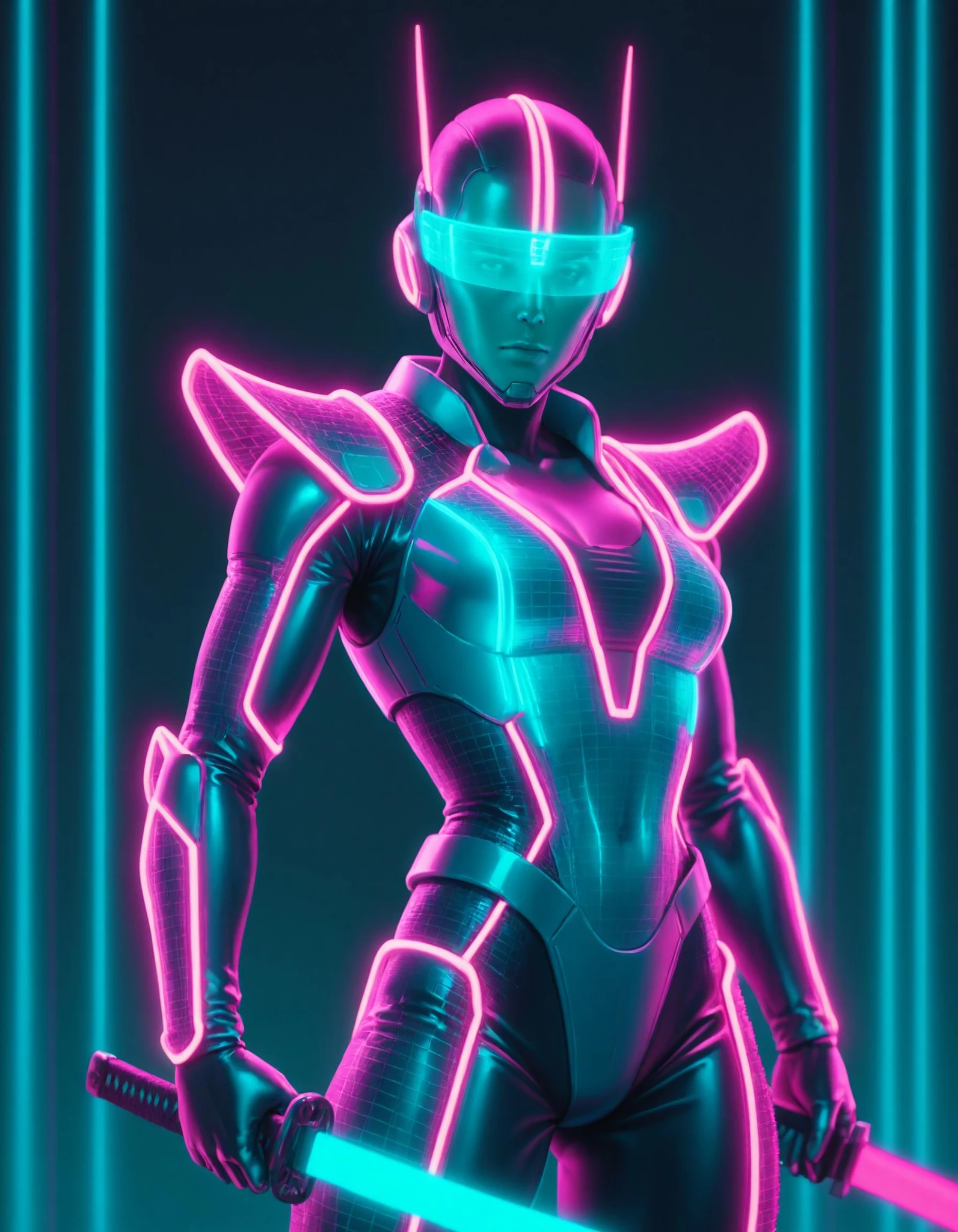 Featured image #4 for Neon Cyberpunk Vaporwave [FL/XL/IL]