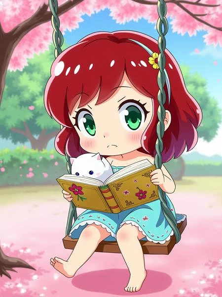 Featured image #5 for Zanshou-kin(残照金) Flux Taka Chibi style
