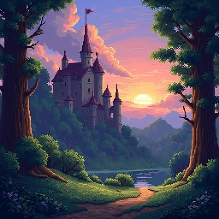 Featured image #5 for Pixel Art Illustrations FLUX