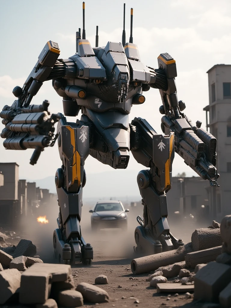 Featured image #4 for Exosuit / Mech - District 9 - Flux1.D & SDXL