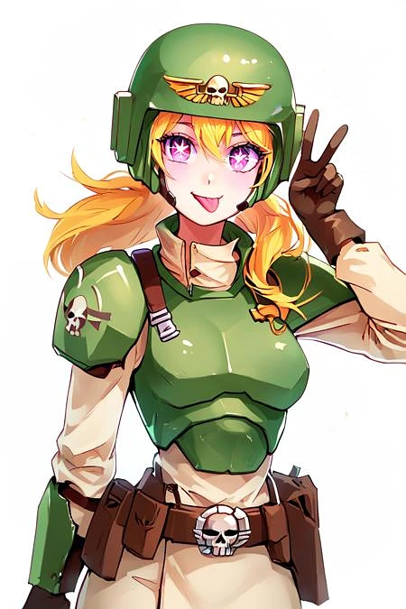 Featured image #3 for Cadia Chan: The planet broke before the Guard did (Warhammer 40k) [Pony & SD1.5]