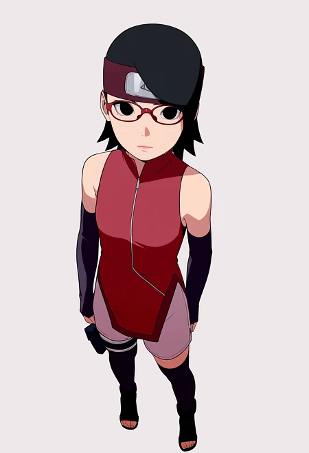 Featured image #3 for Sarada Uchiha - Boruto: Naruto Next Generations - IllustriousXL - Noob LORA