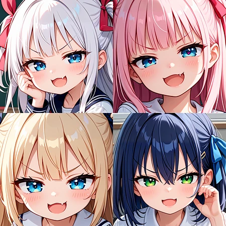 Featured image #1 for [SDXL] Evil smug face / 小悪魔の笑み