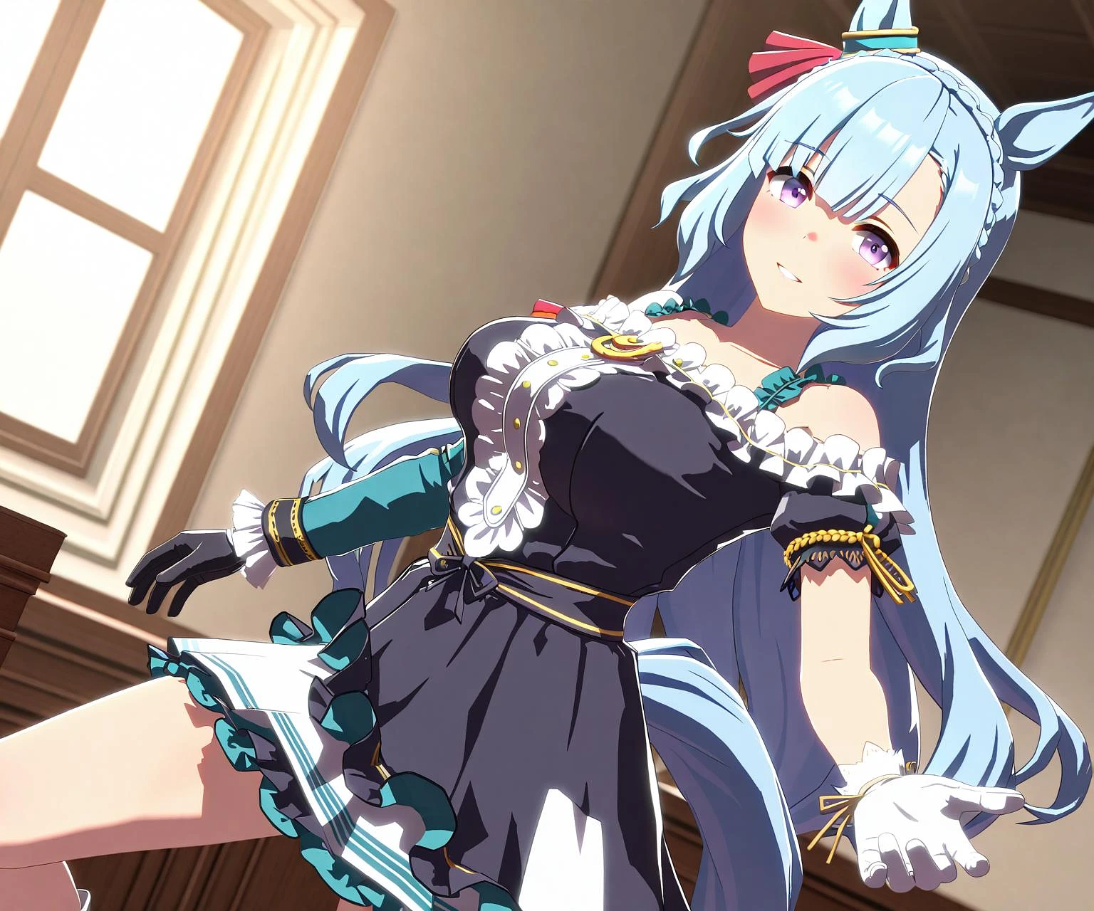 Featured image #4 for Mejiro Ardan (Umamusume) in game style 3D ILL-v2