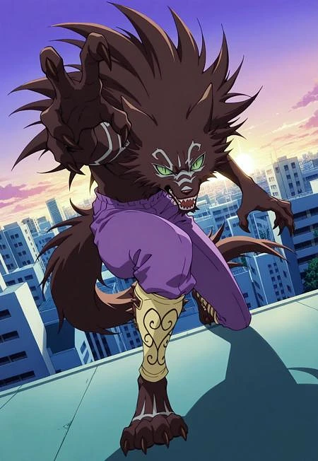 Featured image #3 for Gen Shishio Young/Older Wolf Forms (Kekkaishi) Illustrious + Pony