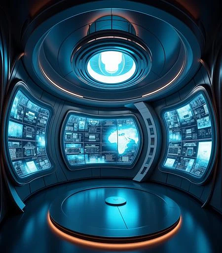 Featured image #3 for Flux Scifi Room