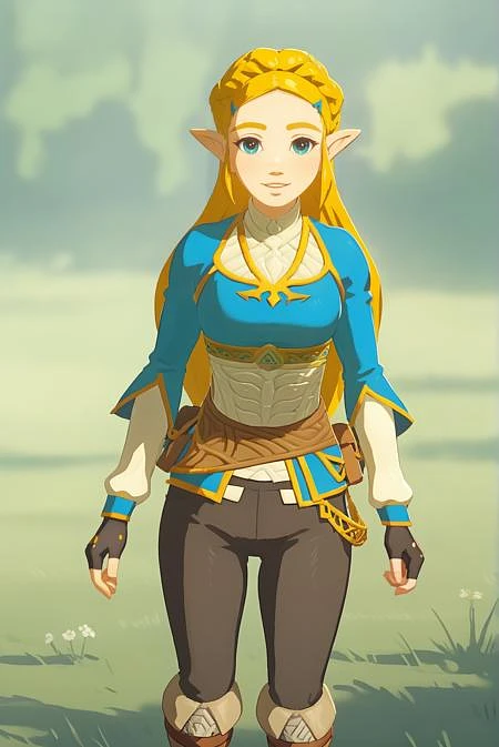 Featured image #5 for Breath of the Wild - Zelda [1.5 + Pony + Illustrious]