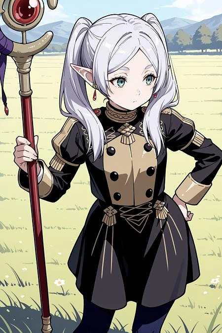 Featured image #2 for Garreg Mach Monastery Uniform (Fire Emblem: Three Houses) SDXL LoRA | 2 Variants [Illustrious]