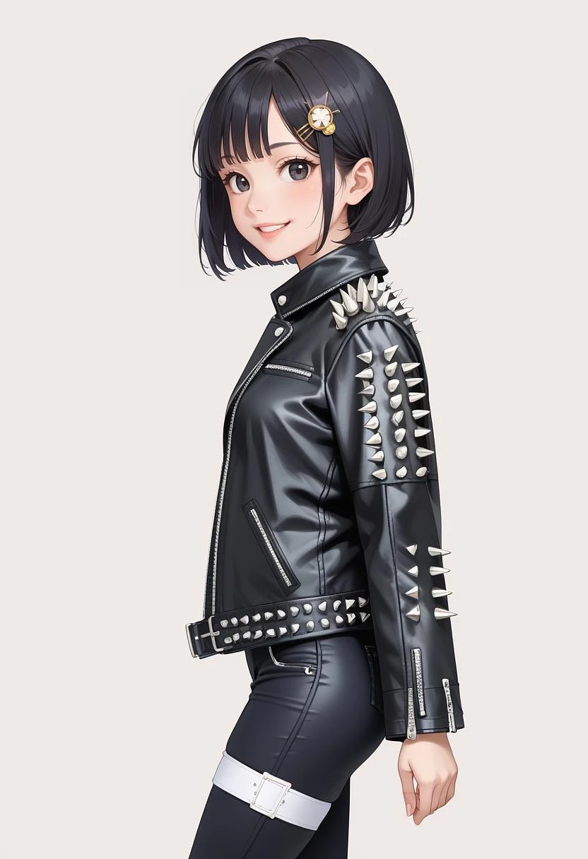 Featured image #4 for Spiked Leather Jacket