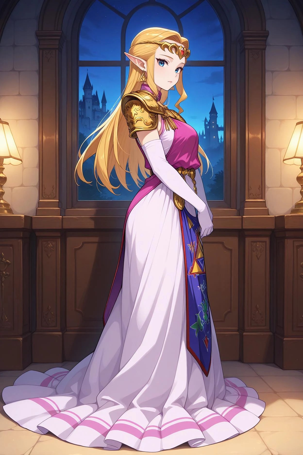 Featured image #3 for Princess Zelda/ゼルダ姫 (The Legend of Zelda: Ocarina of Time) SDXL LoRA [Illustrious]