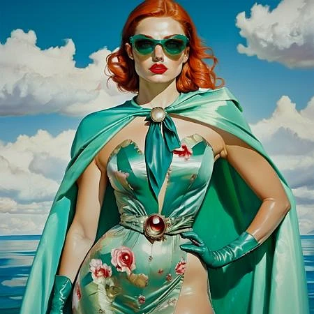 Featured image #6 for Aquamarine Pinup