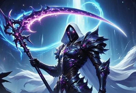 Featured image #5 for Flux, XL & Pony Weapon Scythe - By HailoKnight