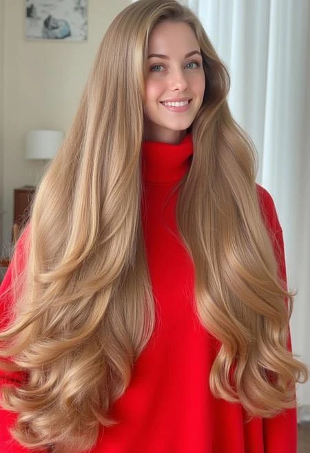 Featured image #5 for Long hair LoRA - Flux
