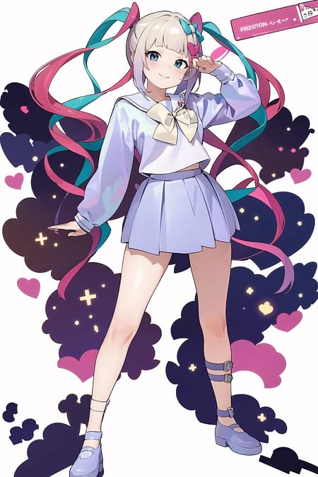 Featured image #4 for World Flipper Art Style LoRA (ワールドフリッパー 世界弹射物语)