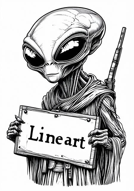 Featured image #1 for Lineart - SD3.5/Flux/SDXL/Pony