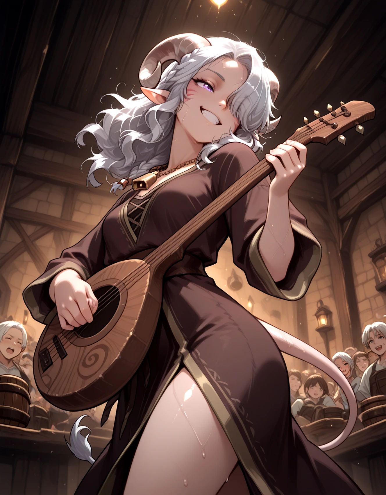 Featured image #3 for Tiefling_bard_Diana (oc)