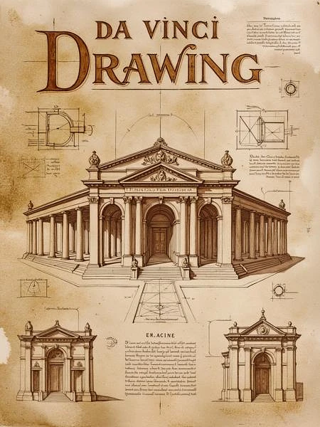 Featured image #1 for Da Vinci Drawing style - CE - SDXL & Flux