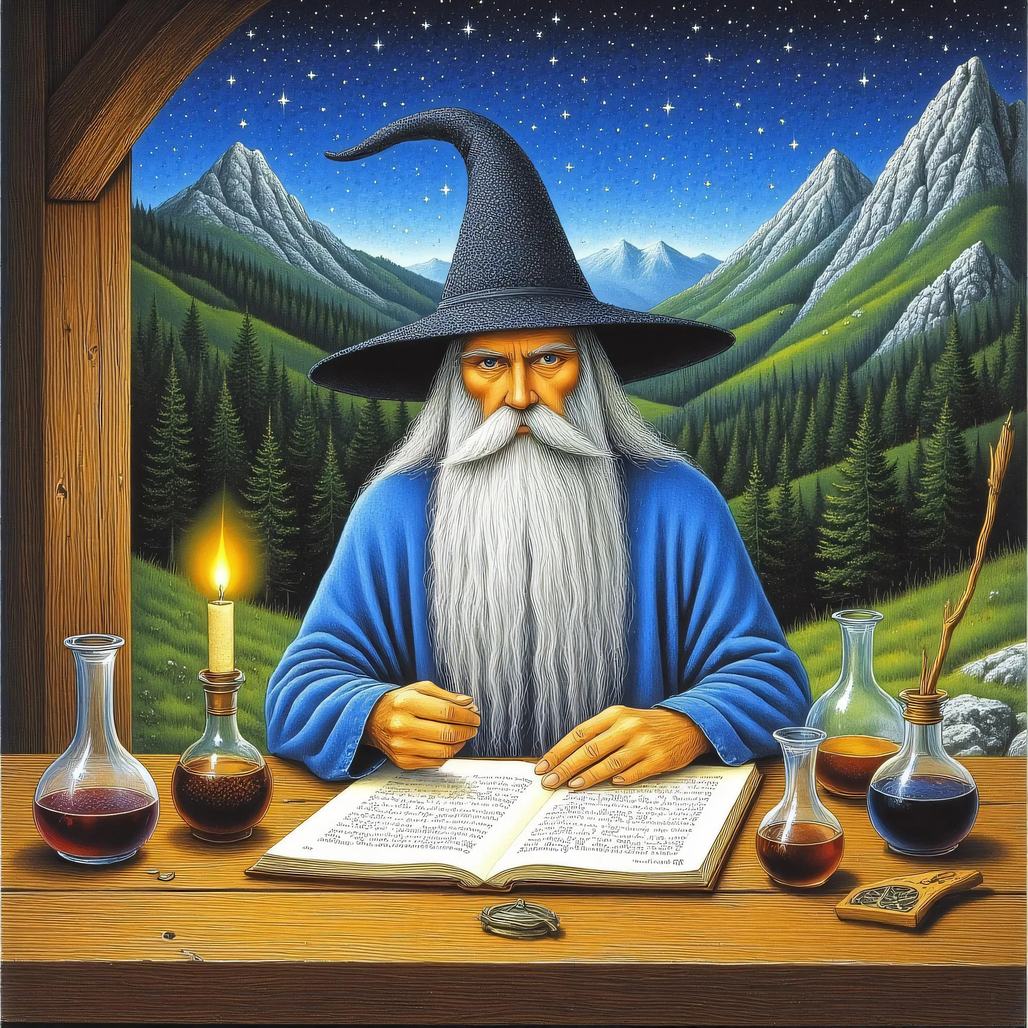 Featured image #3 for Vintage Fantasy illustration