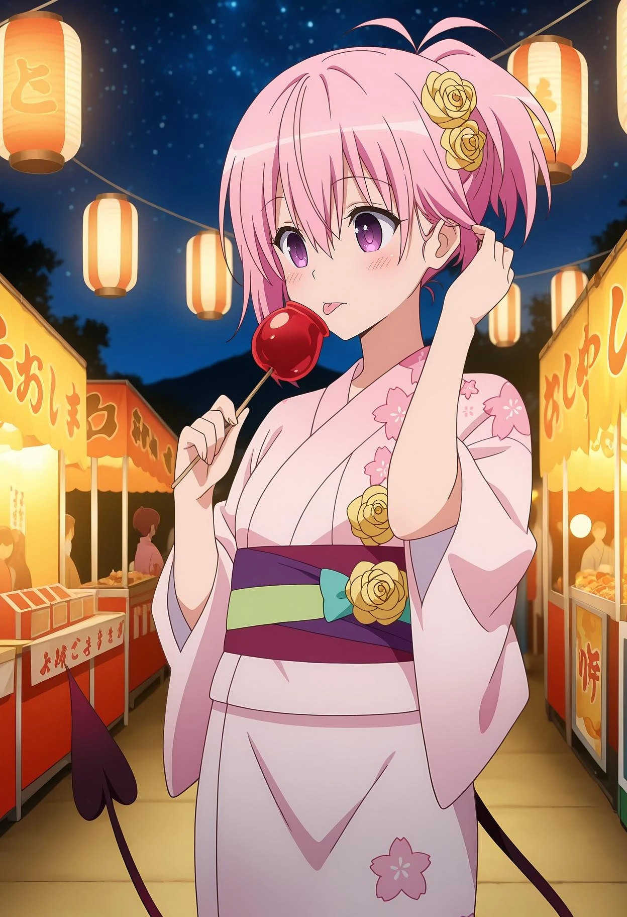Featured image #3 for Momo Velia Deviluke [9 outfits] | Illustrious | To LOVE-Ru