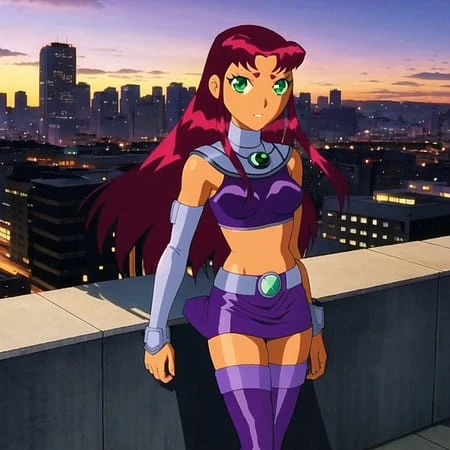 Featured image #1 for Starfire - Teen Titans (Anime style)